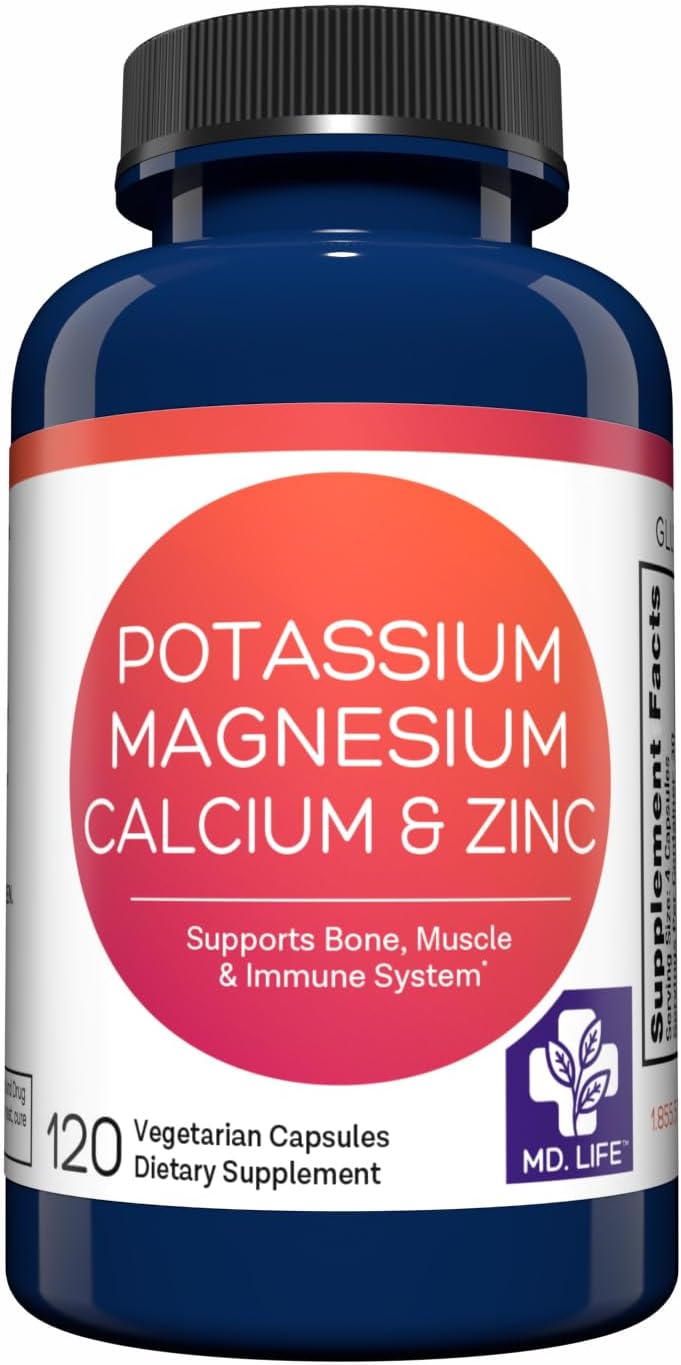 Potassium Magnesium Zinc Calcium