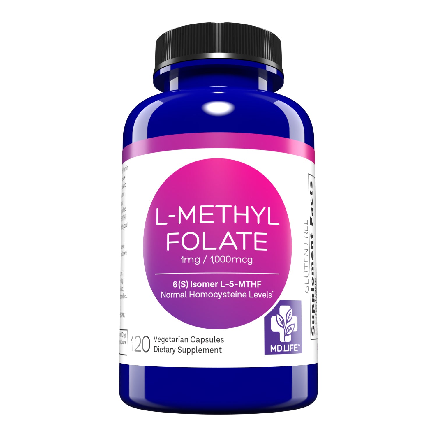 L-Methylfolate 1mg - MD. Life