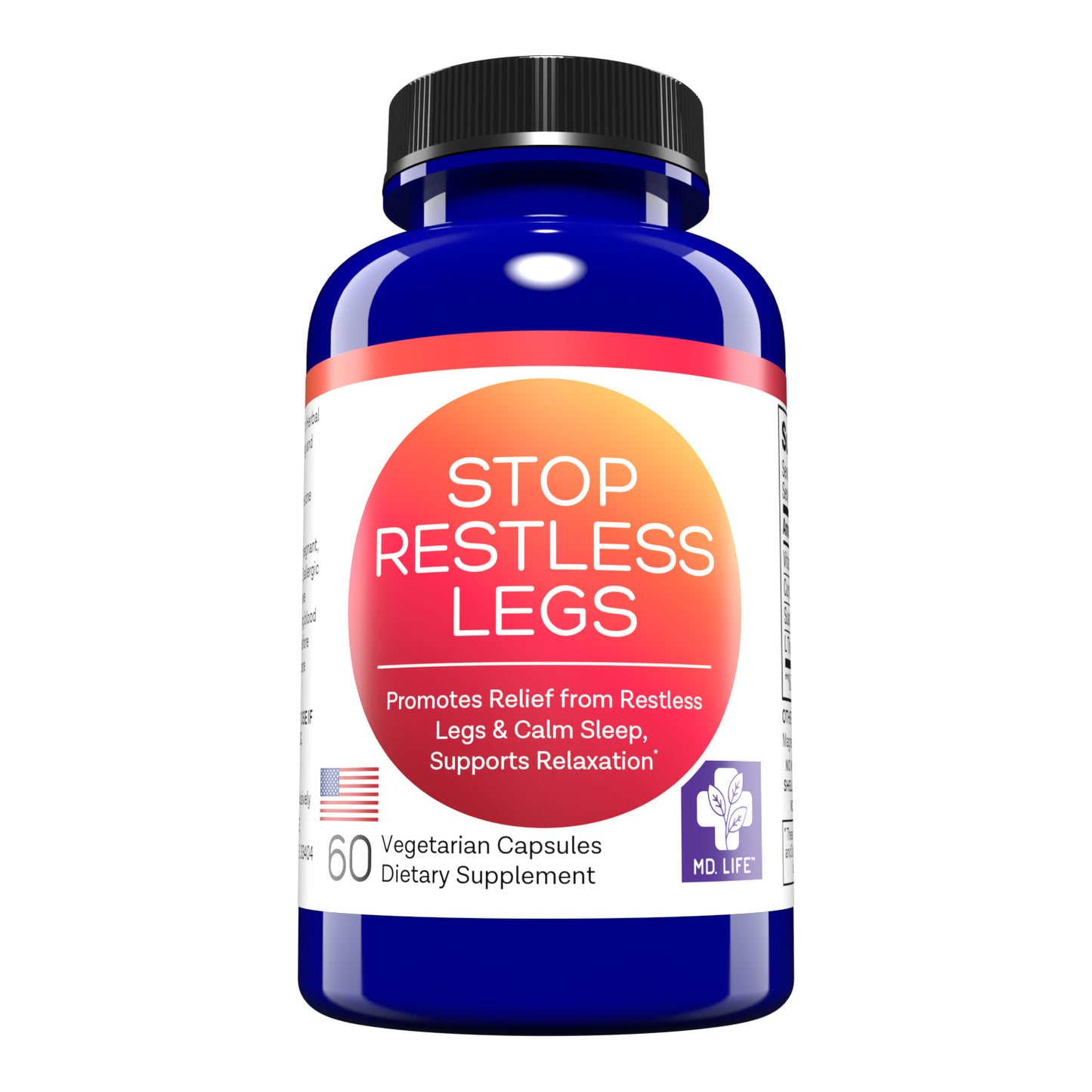 Stop Restless Legs 60 Ct - MD. Life